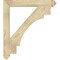 Ekena Millwork Merced Arts & Crafts Rough Sawn Bracket, Douglas Fir, 4"W x 34"D x 38"H BKT04X34X38MRC03RDF - alternate 4